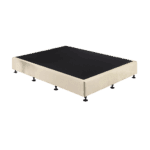 Palermo King Single Ensemble Bed Base Platinum Natural Sand Linen Fabric