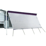 3.7m Caravan Privacy Screen Side Sunscreen Sun Shade for 13' Roll Out Awning