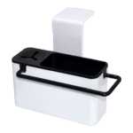 Sink Aid Self Draining Caddy Kitchen Sponges Brush Soap