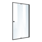 Adjustable Semi Frameless Shower Screen (114~122) x 195cm Australian Safety Glass
