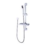 Hand Held Shower Rail Soap Dish Bathroom Set