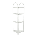 Shower Corner Shelf White Caddy Bathroom Shelves Organiser Bath Storage Rack 4