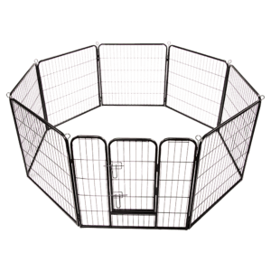 8 Panel Heavy Duty Pet Dog Playpen Puppy Exercise Fence Enclosure Cage