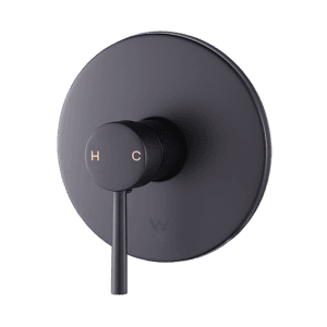 Shower Bath Mixer Tap Bathroom Electroplated Matte Black