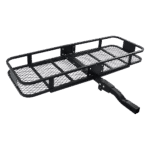 Car Luggage Basket Trailer Hitch Cargo Carrier