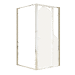 Semi Frameless Shower Screen (98~106)x 195cm & (98~101)x 195cm Side AS/NZS Glass