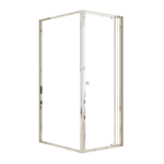 Semi Frameless Shower Screen (74~82)x 195cm & (98~101)x 195cm Side AS/NZS Glass