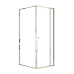 Semi Frameless Shower Screen (74~82)x 195cm & (89~92)x 195cm Side AS/NZS Glass