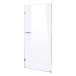700 x 2100mm Frameless 10mm Safety Glass Shower Screen