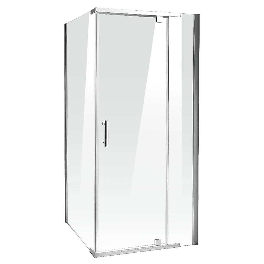 Shower Screen 900x800x1900mm Framed Safety Glass Pivot Door By Della Francesca