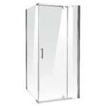 Shower Screen 1000x800x1900mm Framed Safety Glass Pivot Door By Della Francesca