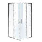 1200 x 800mm Sliding Door Nano Safety Glass Shower Screen By Della Francesca