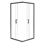 900 x 800mm Sliding Door Nano Safety Glass Shower Screen By Della Francesca