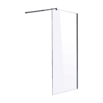 1100 x 2100mm Frameless 10mm Safety Glass Shower Screen