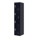 4-Door Vertical Locker for Office Gym Shed School Home Storage