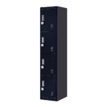 4-Door Vertical Locker for Office Gym Shed School Home Storage