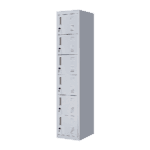 6-Door Locker for Office Gym Shed School Home Storage