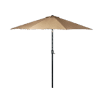 9FT Patio Umbrella Outdoor Garden Table Umbrella with 8 Sturdy Ribs