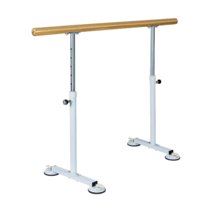 Wooden Portable Ballet Bar Stretch Barre Dance Bar 1.5M Freestanding Ballet Bar