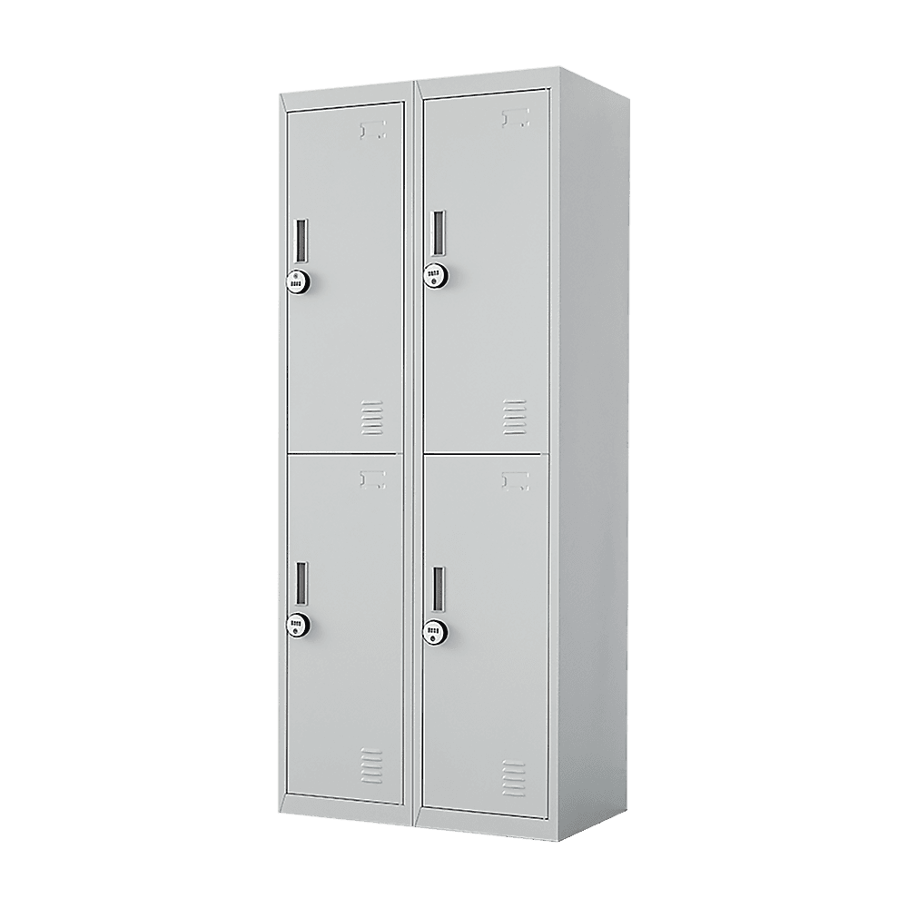 Four-Door Office Gym Shed Storage Locker