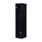 Black Two-Door L-shaped Office Gym Shed Storage Lockers