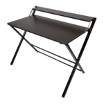 Folding Desk with Shelf Computer Laptop PC Table Side Home Office Furniture