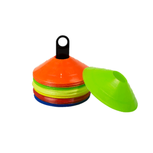 60 Pack Sports Training Discs Markers Cones Soccer AFL Exercise Personal Fitness