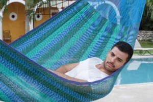 Mayan Legacy Bed Cotton hammock – Classic in Caribe colour