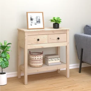 wooden console tables