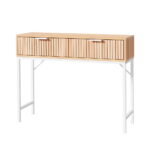 Artiss Console Table 2 Drawers 92CM