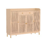 Artiss Shoe Rack Cabinet with Shelves 26 Pairs Pine