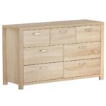 Artiss 7 Chest of Drawers - MAXI Pine