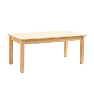 Jooyes Kids Birch and White Rectangular Table – H58cm