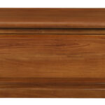 Tasmania Blanket Box - Medium (Light Pecan)