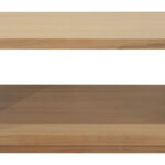 Oscar Solid Mindi Timber Coffee Table (Natural)