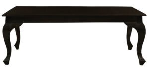Queen Anne Coffee Table 120 x 70 cm – Chocolate