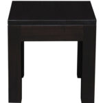 Amsterdam Solid Timber Lamp Table (Chocolate)