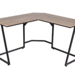 YES4HOMES Corner Computer Desk, Gaming Desk for Laptop, Writing Table, Multipurpose Workstation