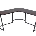 YES4HOMES Corner Computer Desk, Sturdy Home Office Gaming Desk for Laptop, Writing Table, Multipurpose Workstation