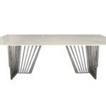 Salina Silver Dining Table -100cm x 200cm