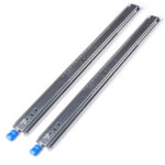 24in Pair 150KG Heavy Duty Drawer Slides Rails Runners Locking Ball Bearing