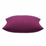 Elements Deep Red Solid Base Colour Cushion Cover