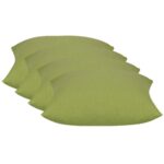 Pack of 4 Elements Green Square 50cm x 50cm Cushion Covers