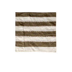 IDC Homewares Ayra Sequined Embroidered Cushion Cover Brown