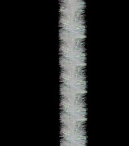 5x 2.5m Christmas Tinsel Xmas Garland Sparkly Snowflake Party Natural Home D√©cor, White Pearlescent