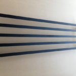Premium Matte Black Heated Towel Rack - 4 Bars, Square Design, AU Standard,510x1500mm Wide