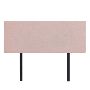 Linen Fabric Queen Bed Deluxe Headboard Bedhead – Pale Pink