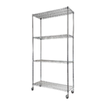 Modular Wire Storage Shelf 900 x 350 x 1800mm Steel Shelving