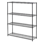 Modular Wire Storage Shelf 1200 x 600 x 1800mm Steel Shelving