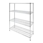 Modular Wire Storage Shelf 1500 x 350 x 1800mm Steel Shelving